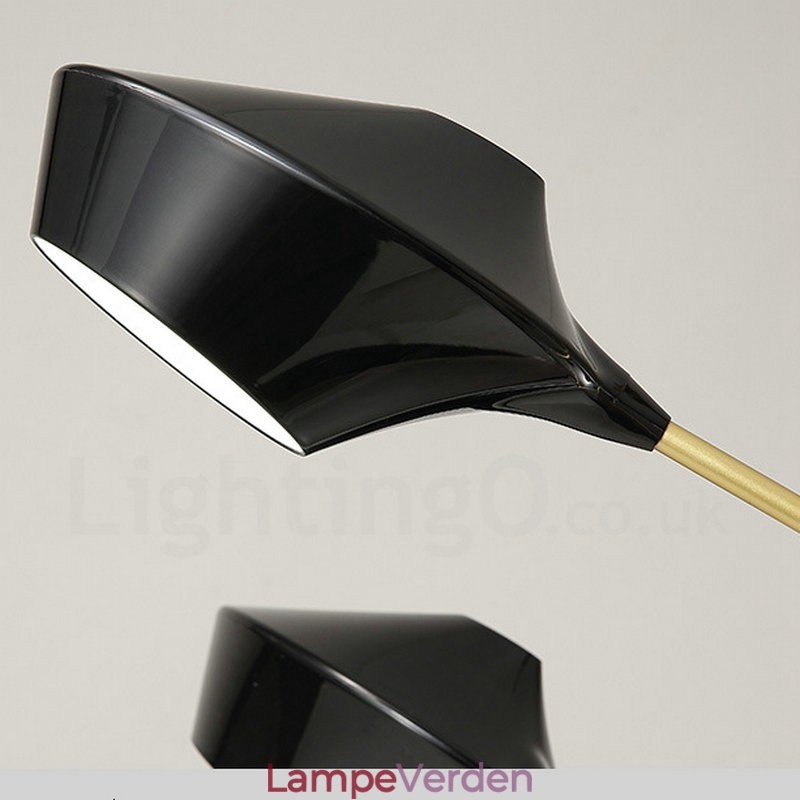 To niveauer lineær retro lysekrone 4 lys med akrylskærme udendørs garage