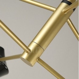 To niveauer lineær retro lysekrone 4 lys med akrylskærme udendørs garage