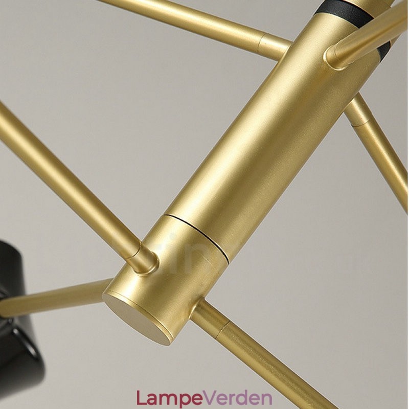 To niveauer lineær retro lysekrone 4 lys med akrylskærme udendørs garage