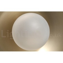 1 lys industriel stil guld mini stil galvaniseret malet pendel pendel med glasskærm