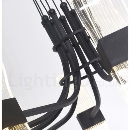 10 Light Nordic Post Modern 2021 Design lysekrone med akrylskærme