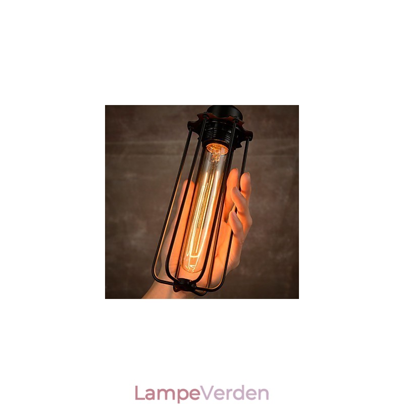 Lysekrone Mini Style Rustik Lodge Retro Metal 3 lys Pendel Light