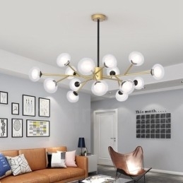 Postmoderne Magic Beans Chandelier Exhibition Hall