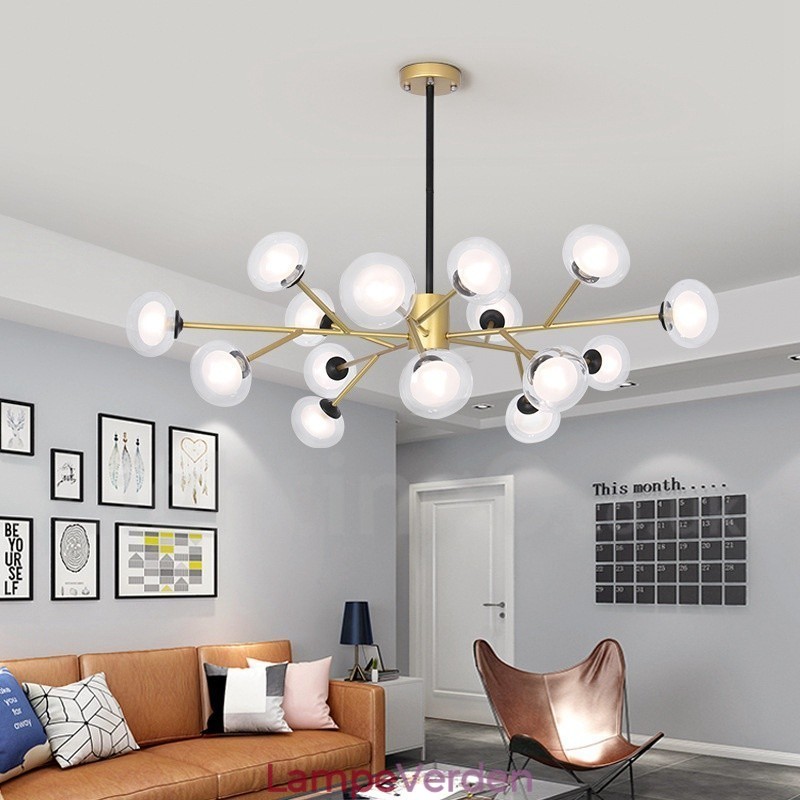 Postmoderne Magic Beans Chandelier Exhibition Hall