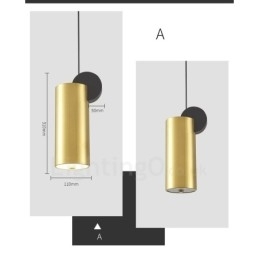 4 stilarter guld sort postmoderne pendel