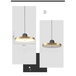 4 stilarter guld sort postmoderne pendel