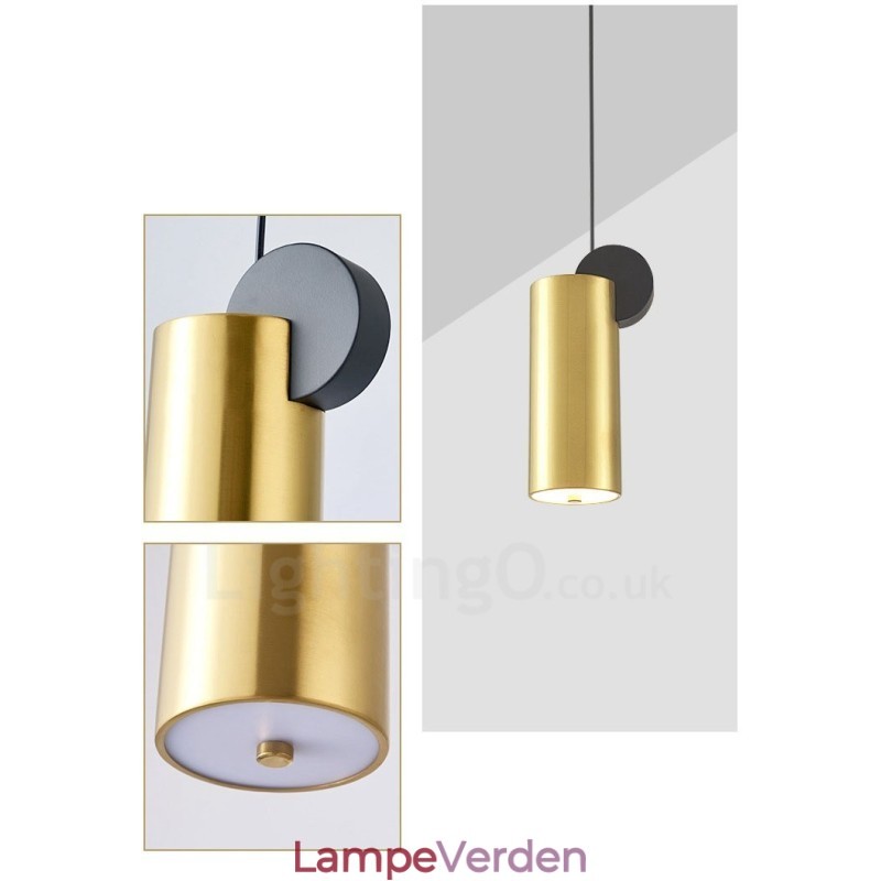 4 stilarter guld sort postmoderne pendel