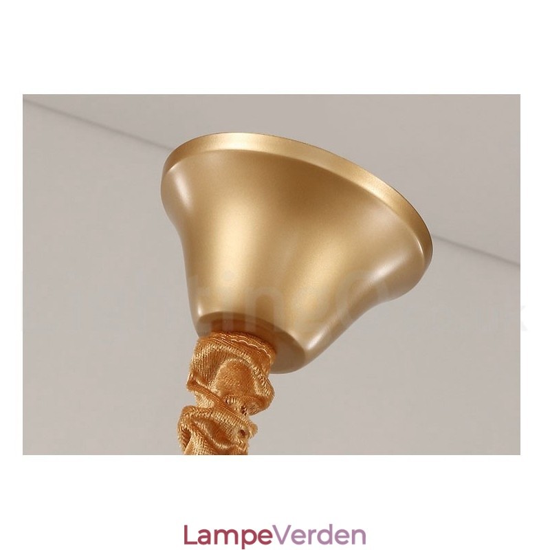Postmoderne Luksus Runde K9 Crystal Pendant Lysekrone Lights Exhibition Hall