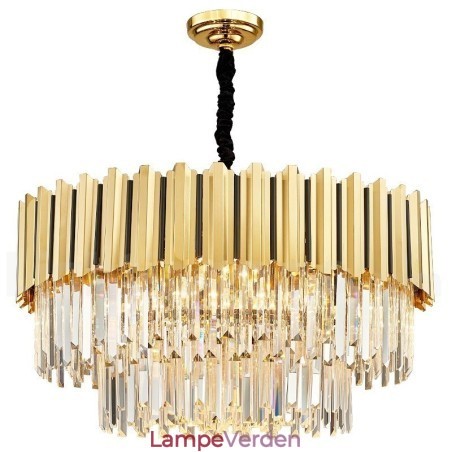 Dette år Luksus Postmoderne Guld Rund K9 Crystal Pendant Lysekrone Exhibition Hall Dette år Luksus Postmoderne Guld Rund K9 Crystal Pendant Lysekrone Exhibition Hall
