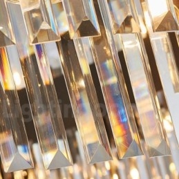 Luksus Moderne Guld Plus Sort Rund K9 Crystal Pendant Lysekrone Exhibition Hall