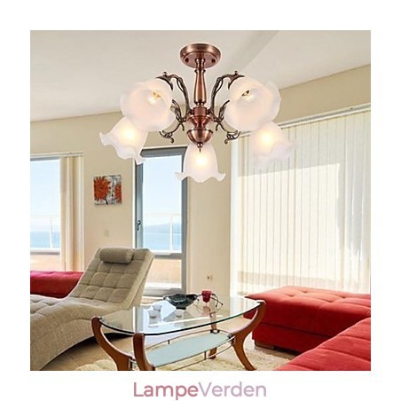 Moderne moderne traditionel klassisk retro galvaniseret metal Flush Mount Moderne moderne traditionel klassisk retro galvaniseret metal Flush Mount