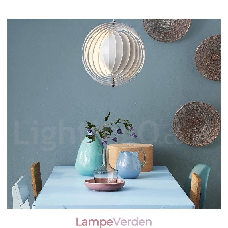 Globe White Rotate Postmodern DIY Pendel Light