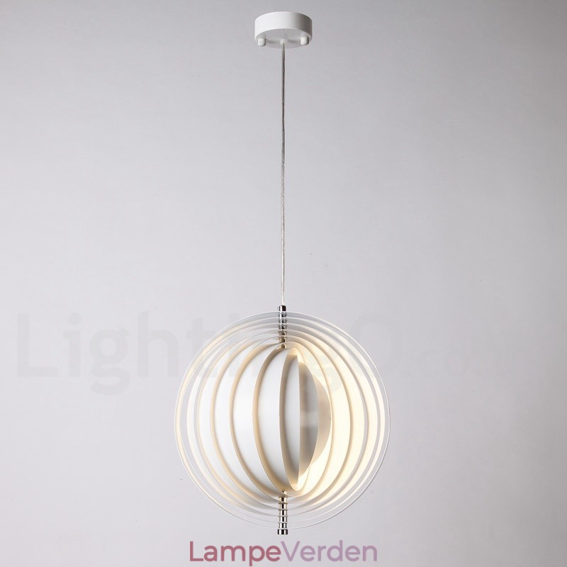 Globe White Rotate Postmodern DIY Pendel Light