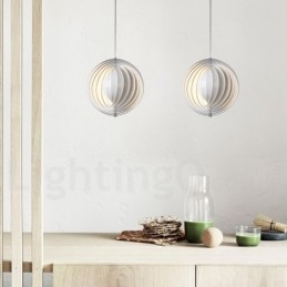 Globe White Rotate Postmodern DIY Pendel Light