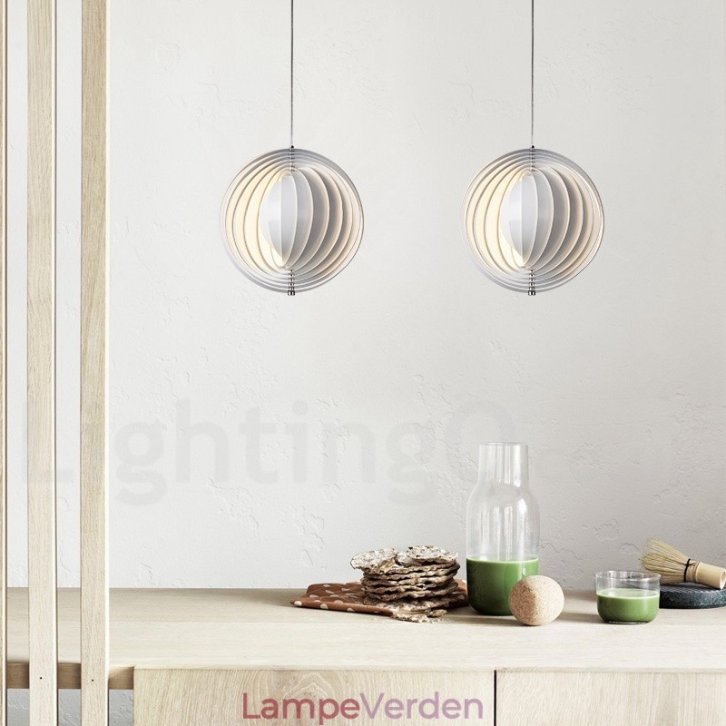 Globe White Rotate Postmodern DIY Pendel Light