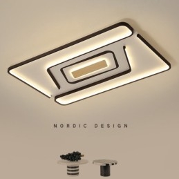 Rektangel Moderne Moderne Flush Mount Light
