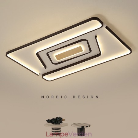 Rektangel Moderne Moderne Flush Mount Light Rektangel Moderne Moderne Flush Mount Light