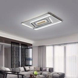 Rektangel Moderne Moderne Flush Mount Light