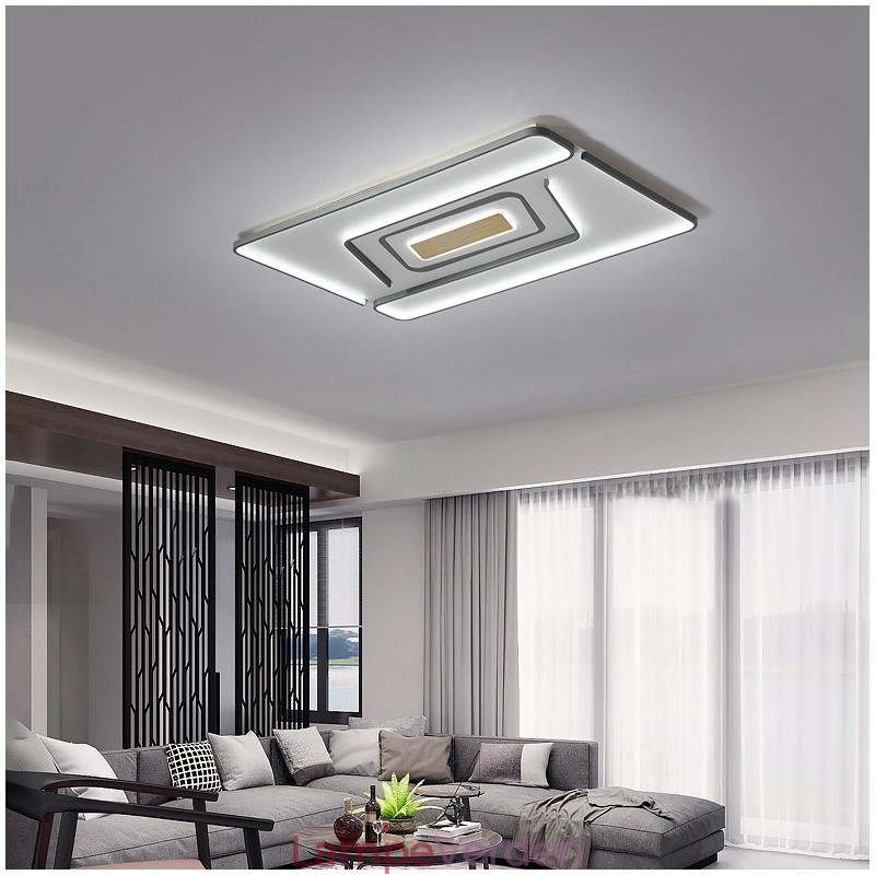 Rektangel Moderne Moderne Flush Mount Light
