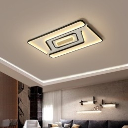 Rektangel Moderne Moderne Flush Mount Light