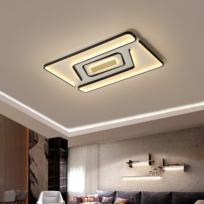 Rektangel Moderne Moderne Flush Mount Light