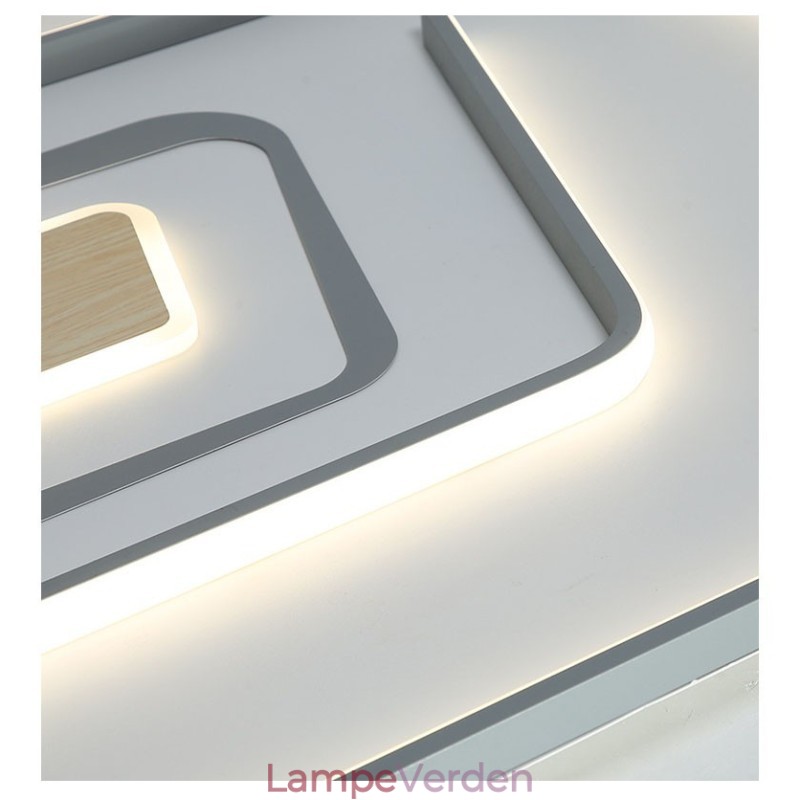 Rektangel Moderne Moderne Flush Mount Light