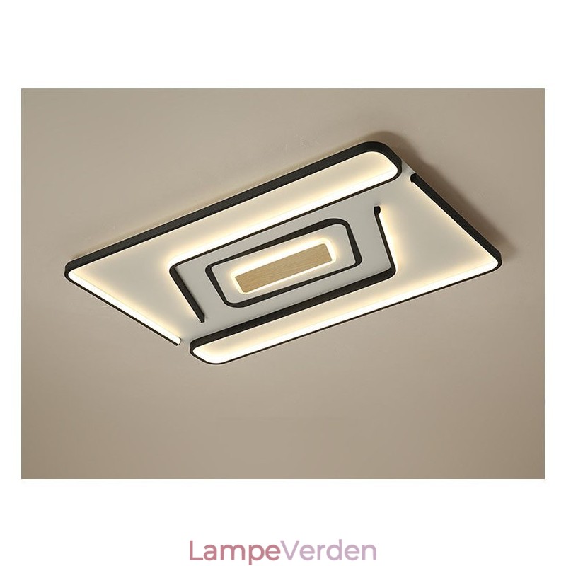 Rektangel Moderne Moderne Flush Mount Light