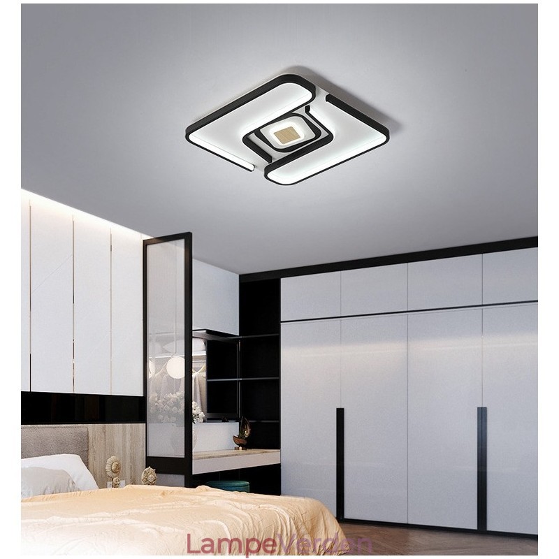 Firkantet moderne moderne Flush Mount Light