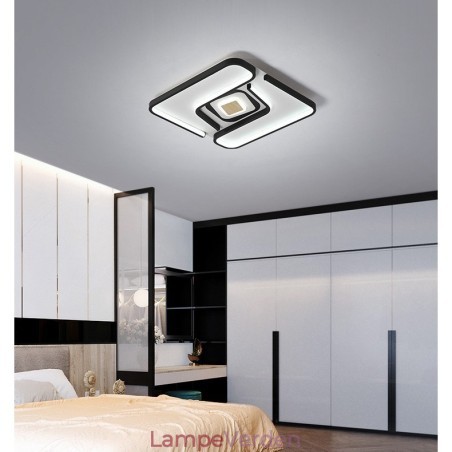 Firkantet moderne moderne Flush Mount Light Firkantet moderne moderne Flush Mount Light