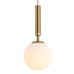 Moderne moderne pendel med glasskærm