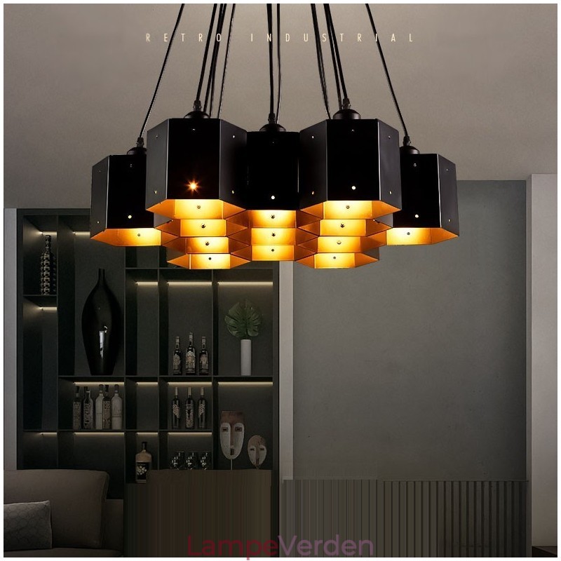 Loft Industrial Style Pendel lysekrone Light