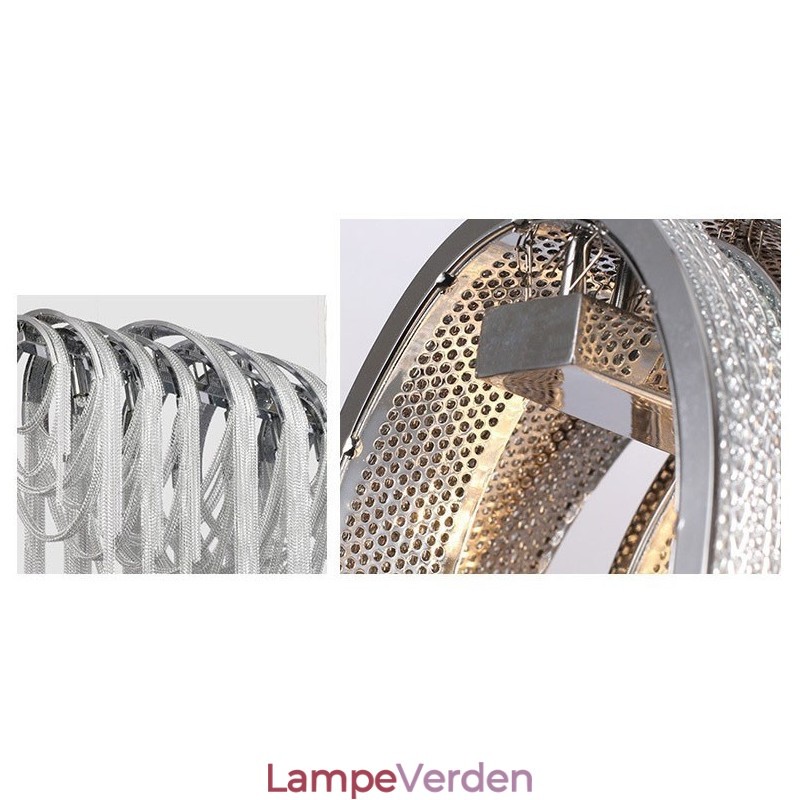 Kvaster Lysekrone Designer Pendant Lys Sølv Guld Farve