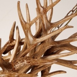9 Let To Etagers Rustik Kunstnerisk Retro Antler Antik Lysekrone