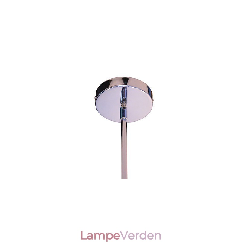 Lysekrone Modern Globe Living Pendant Spisestue Shopping Butik Night Metal Chrome