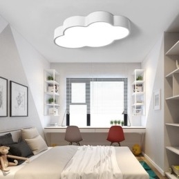 Macaron Multi colour Cloud Modern Nordic Style Flush Mount Loftslamper med akrylskærm