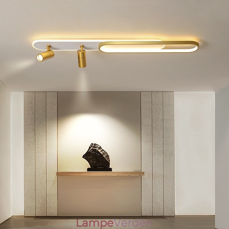 Nordic Long Strip Ceiling Bright Downlight