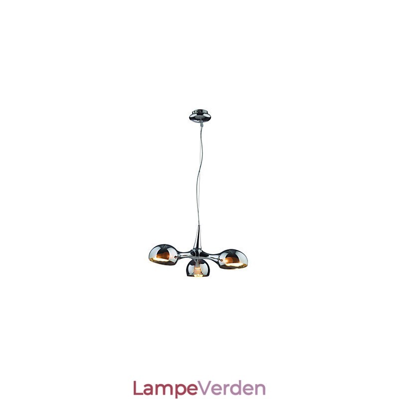 3W plating glas lampeskærm Simple Creative lysekrone