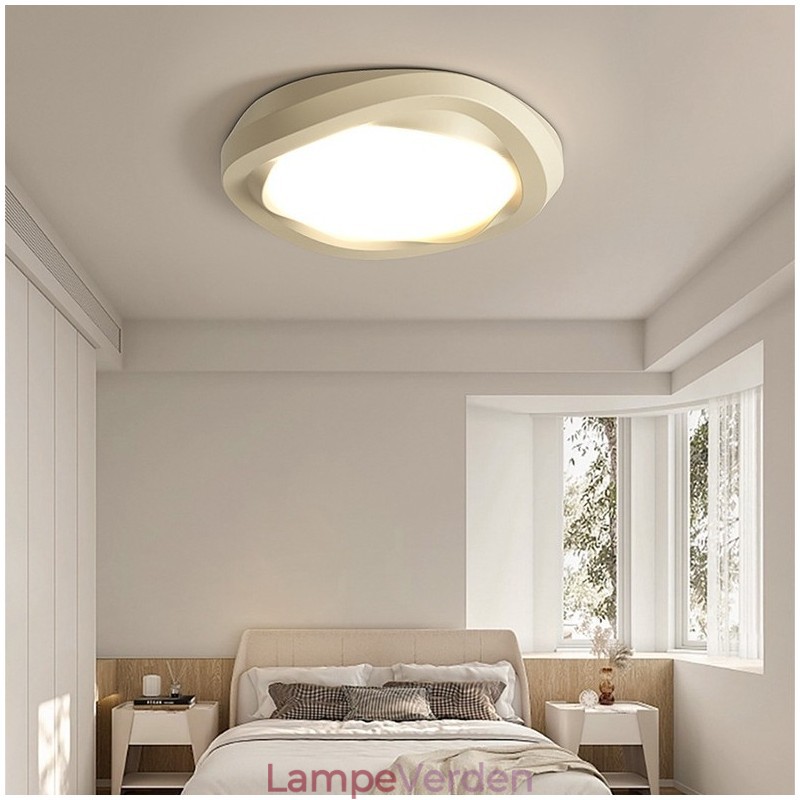 Dæmpbar fuld spektrum øjenbeskyttelse i flere farver Moderne planmonteret loftslampe indendørs belysningsarmaturer