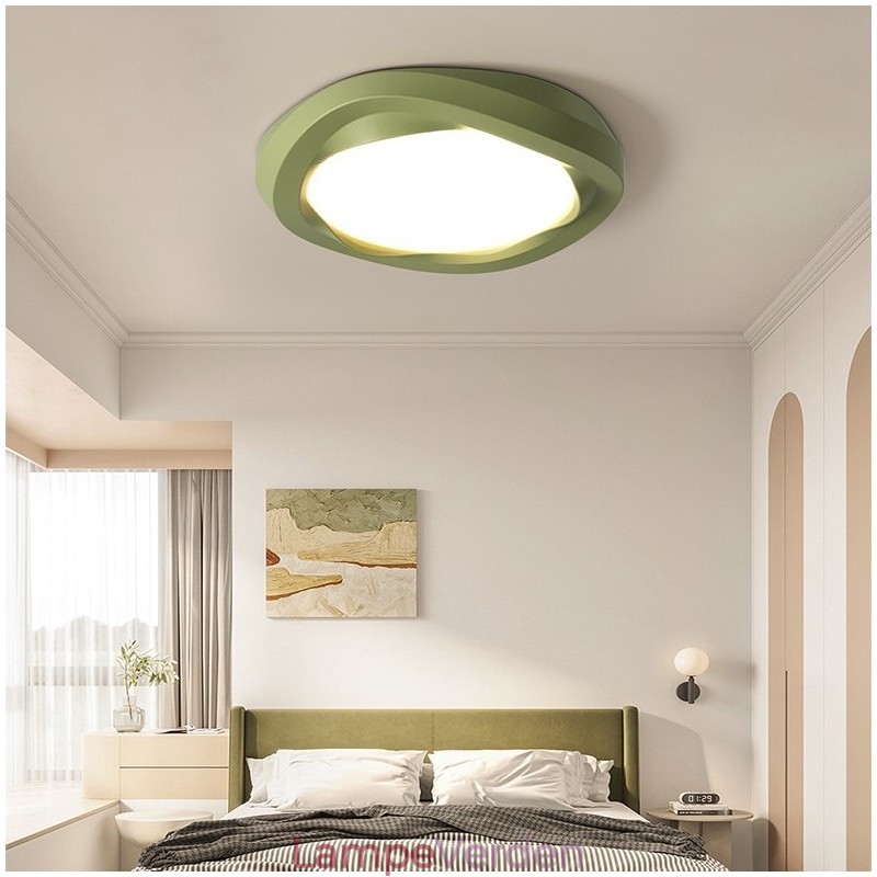 Dæmpbar fuld spektrum øjenbeskyttelse i flere farver Moderne planmonteret loftslampe indendørs belysningsarmaturer