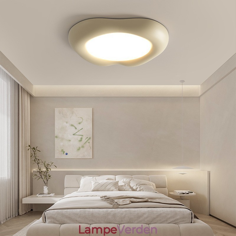 Dæmpbar fuld spektrum øjenbeskyttelse i flere farver Moderne flush-mount loftslampe indendørs belysningsarmaturer