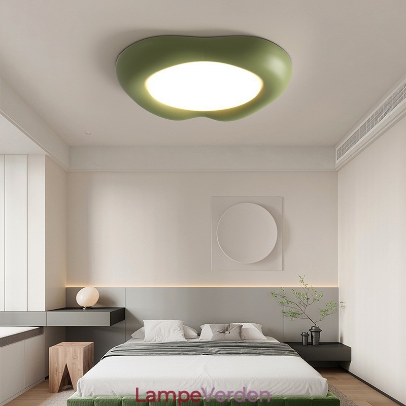 Dæmpbar fuld spektrum øjenbeskyttelse i flere farver Moderne flush-mount loftslampe indendørs belysningsarmaturer