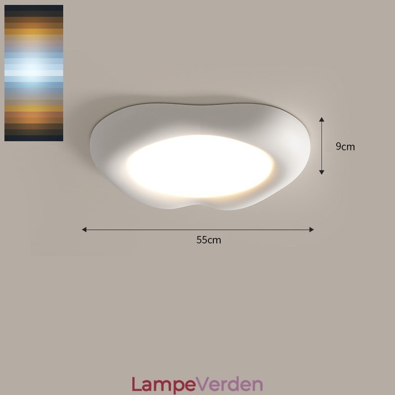 Dæmpbar fuld spektrum øjenbeskyttelse i flere farver Moderne flush-mount loftslampe indendørs belysningsarmaturer