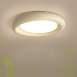 Dæmpbar rund fuld spektrum øjenbeskyttelse i flere farver Moderne flush-mount loftslampe indendørs belysningsarmaturer