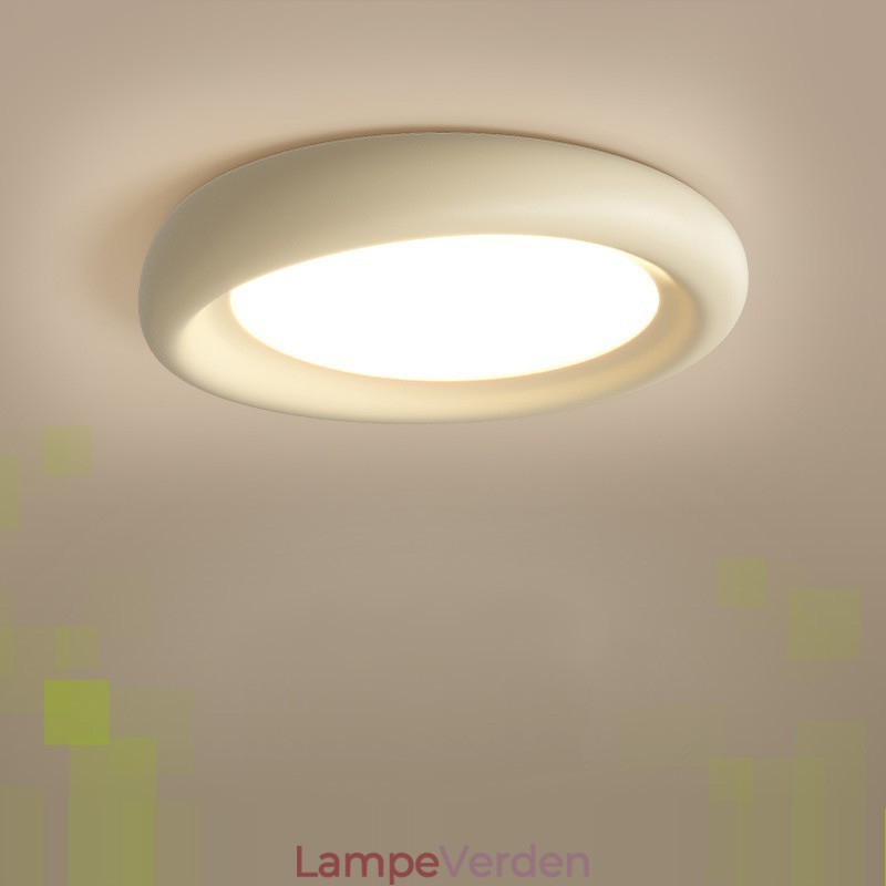 Dæmpbar rund fuld spektrum øjenbeskyttelse i flere farver Moderne flush-mount loftslampe indendørs belysningsarmaturer