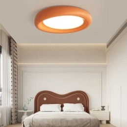 Dæmpbar rund fuld spektrum øjenbeskyttelse i flere farver Moderne flush-mount loftslampe indendørs belysningsarmaturer