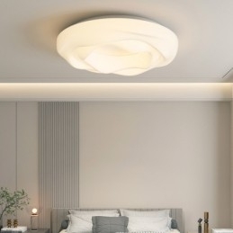 Dæmpbar, rund moderne indbygningsloftslampe indendørs lysarmatur