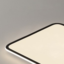 Moderne stor størrelse dæmpbar rektangel Flush Mount loftslampe indendørs lysarmatur