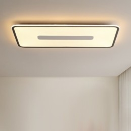 Moderne stor størrelse dæmpbart rektangel Flush Mount Loftslys Fuldspektrum øjenbeskyttelse