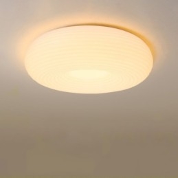 Dæmpbar fuld spektrum øjenbeskyttelse Rund moderne loftslampe med flush Mount