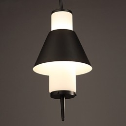 Lysekrone Mini Style Moderne Moderne Metal Pendel Light